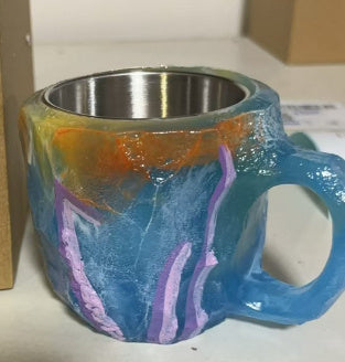 Resin Crystal Mugs