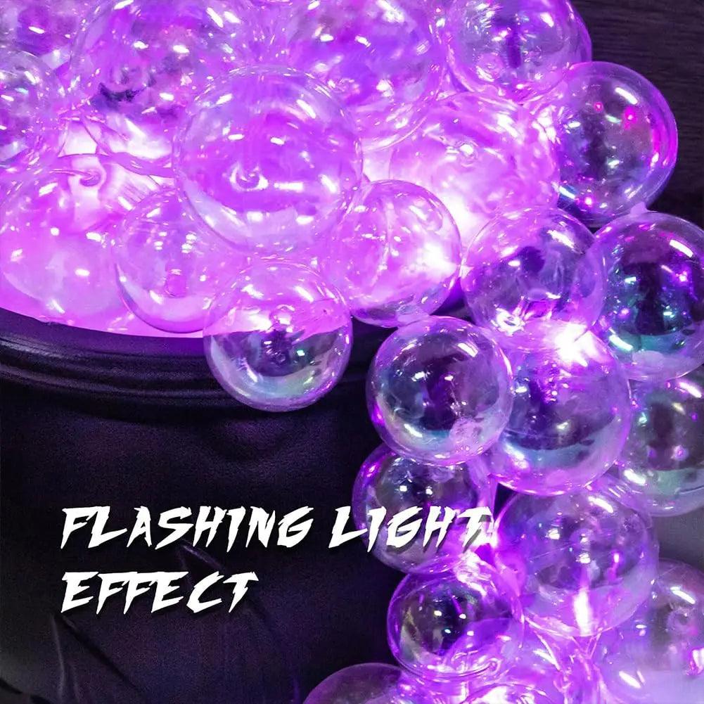 DIY Bubbling Cauldron Halloween Decoration Set