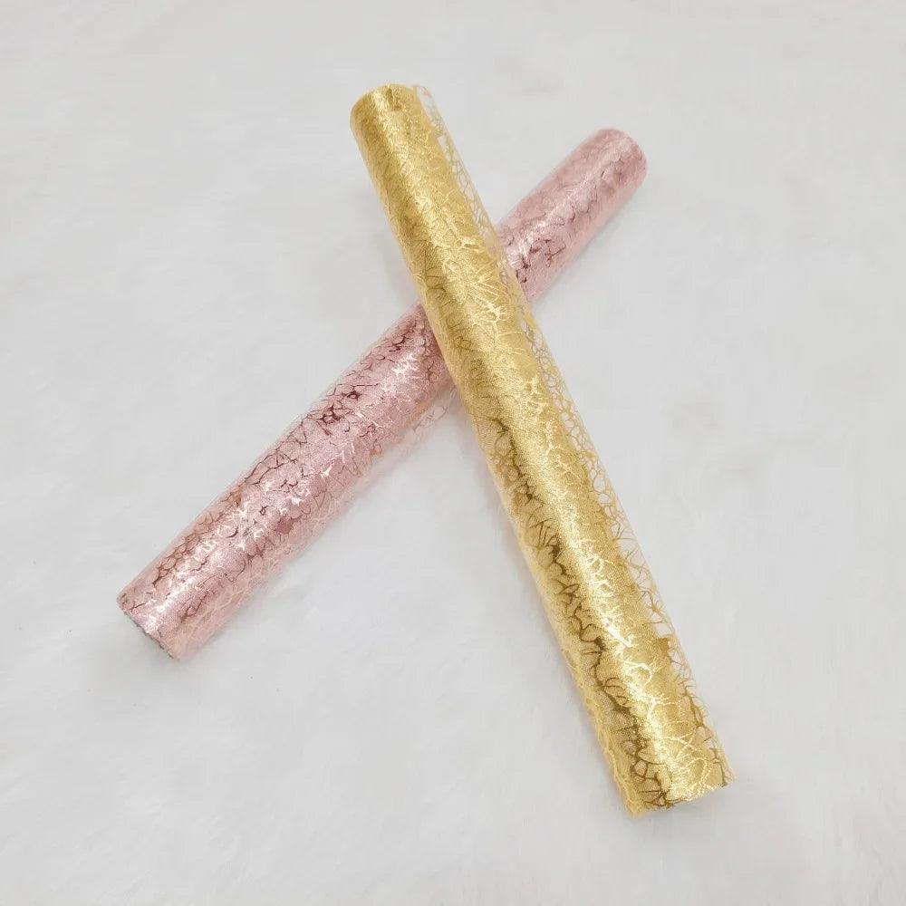 Gold Metallic Glitter Table Runner