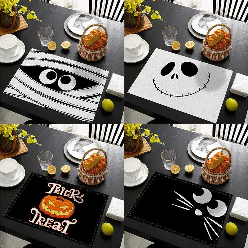 Funky Halloween Placemats