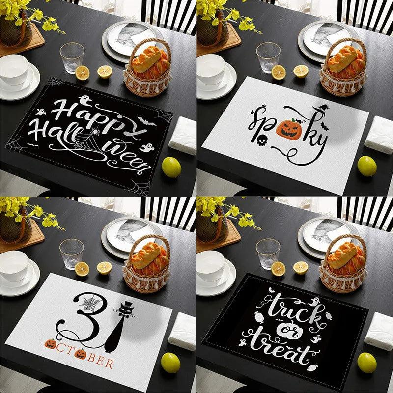 Funky Halloween Placemats