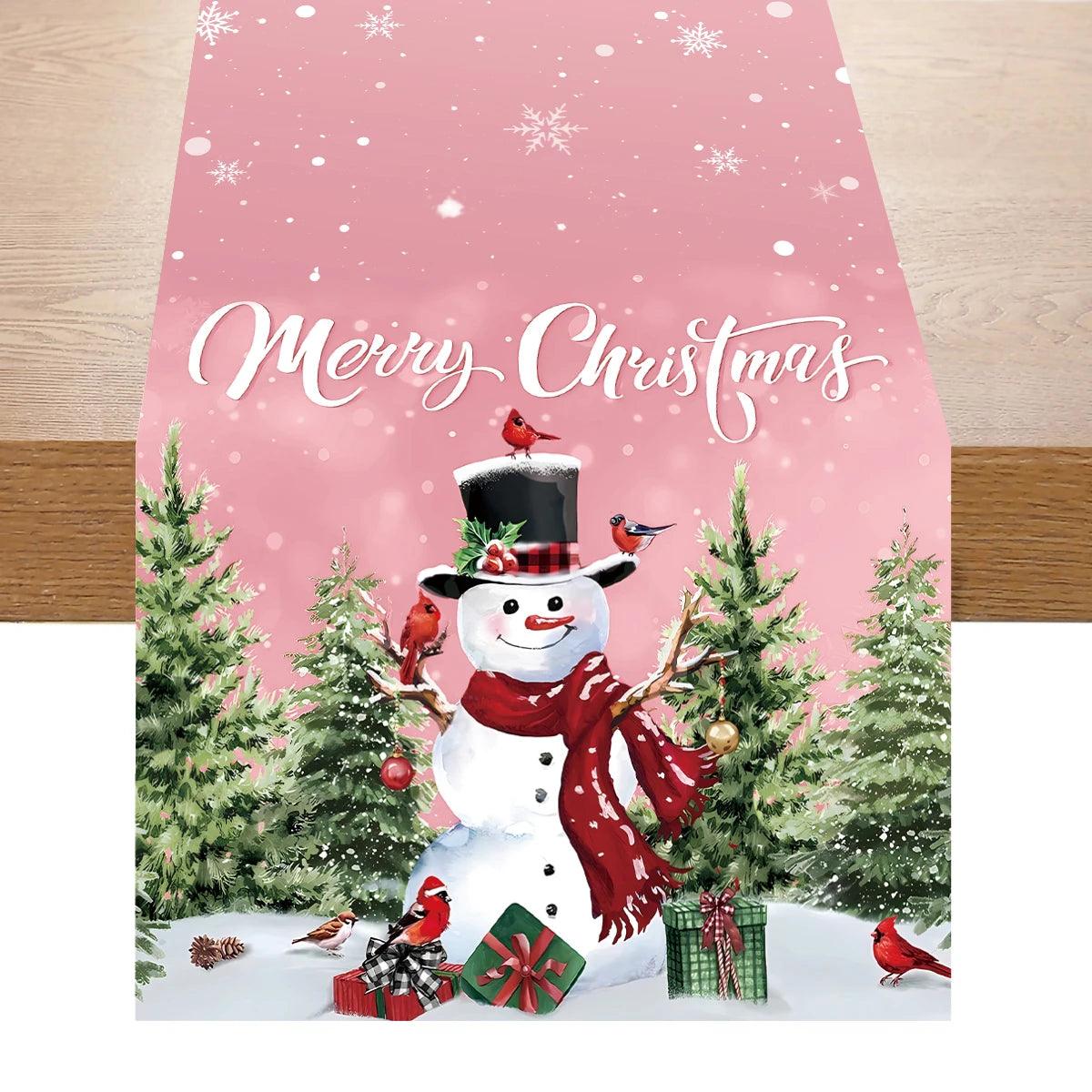 Happy Holiday Table Runner