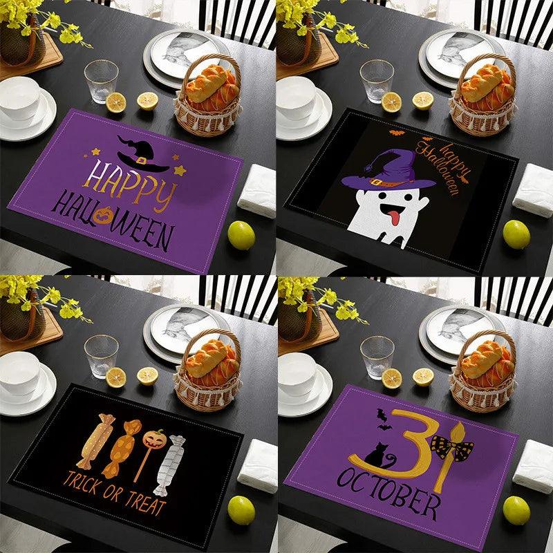 Funky Halloween Placemats
