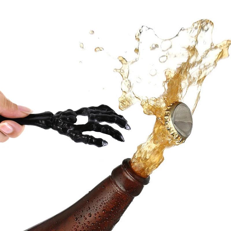 Skull Skeleton Hand Bottle Opener