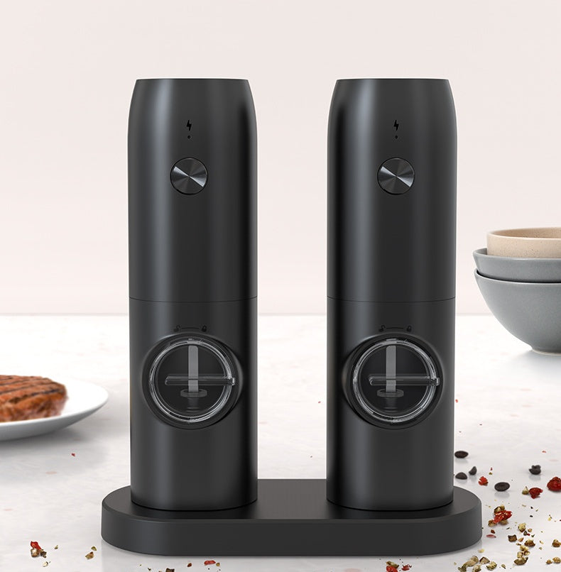Electric Salt and Pepper with Base