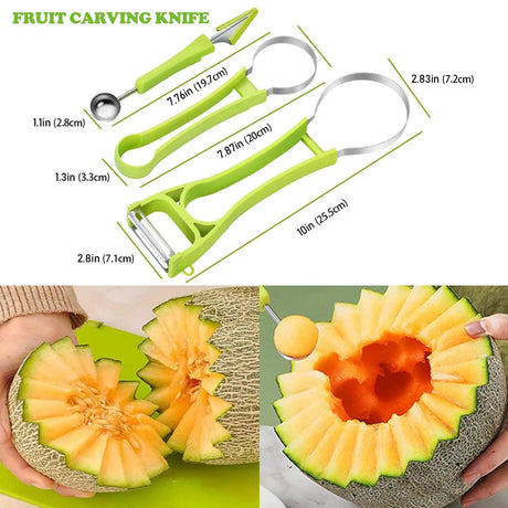 FruitMaster Pro Carving Set - Epic Kitchen Finds