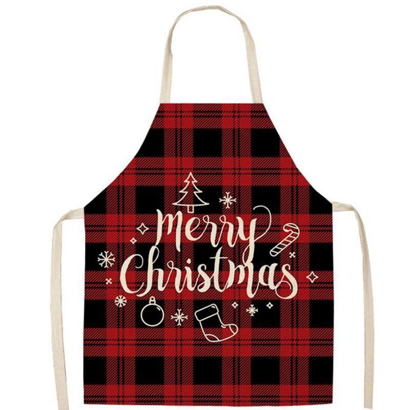 Festive Lattice Kitchen Apron