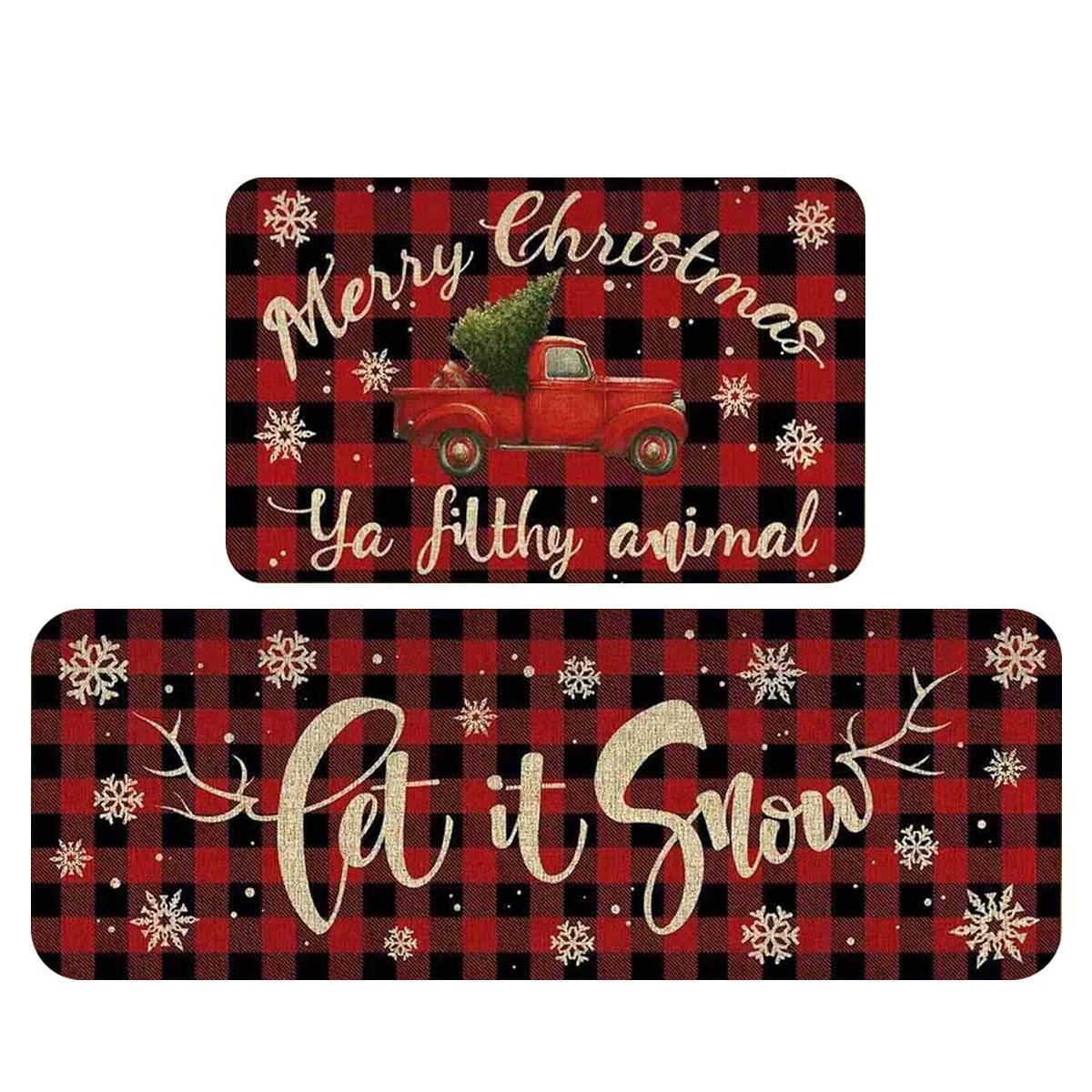 Cozy Christmas Mat
