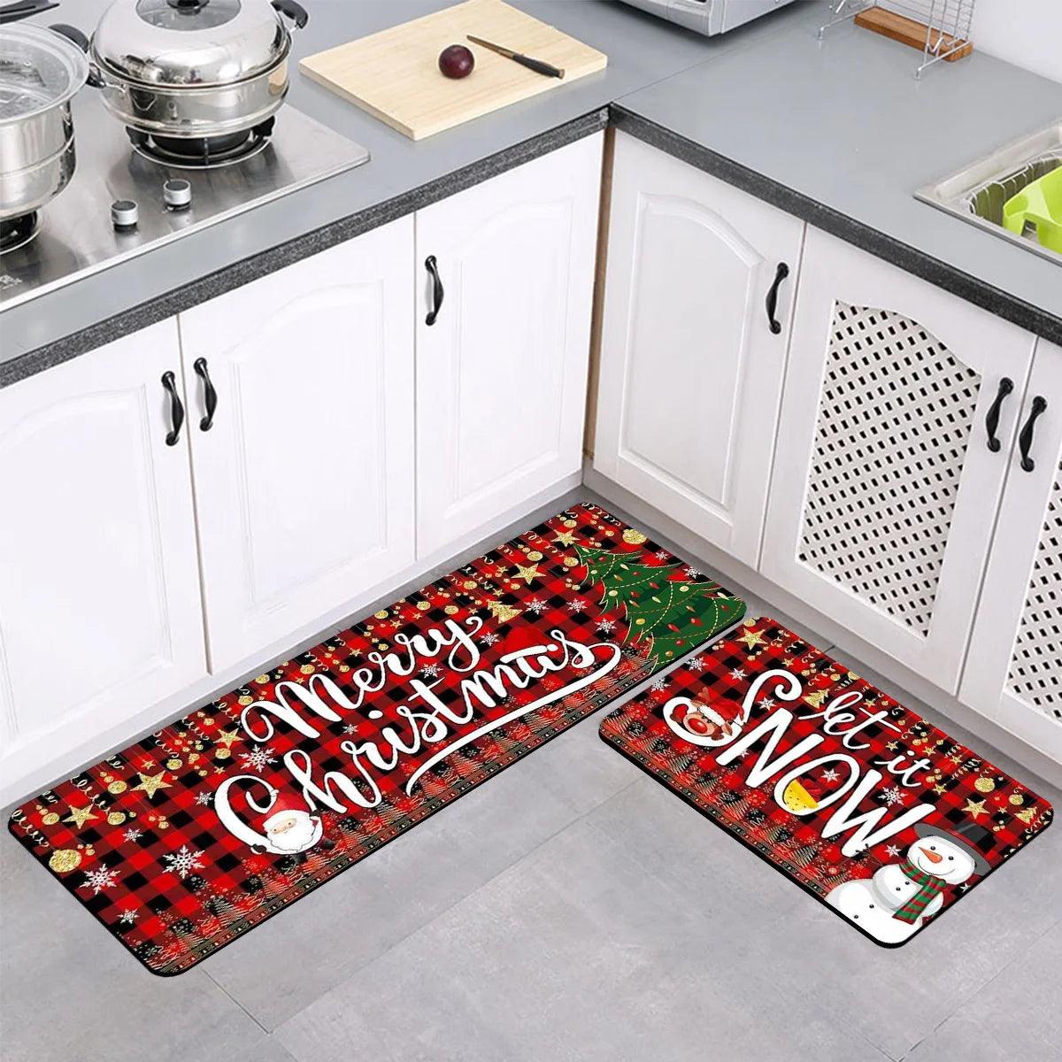 Cozy Christmas Mat