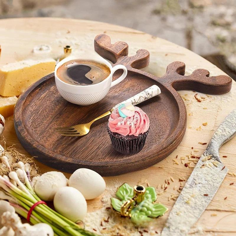 Acacia Antler Serving Tray