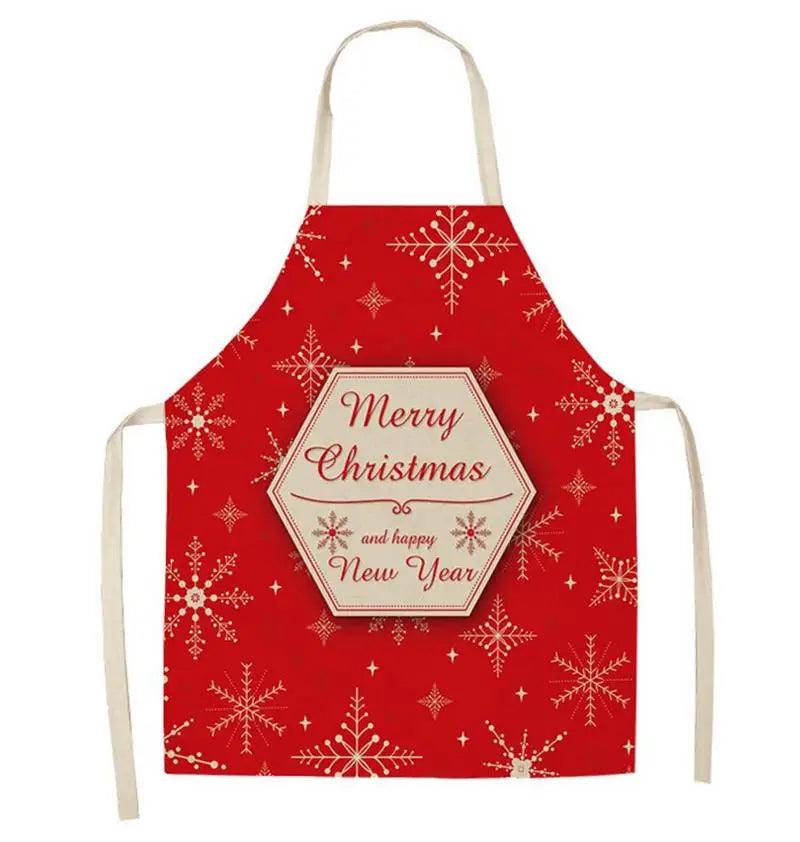 Festive Lattice Kitchen Apron