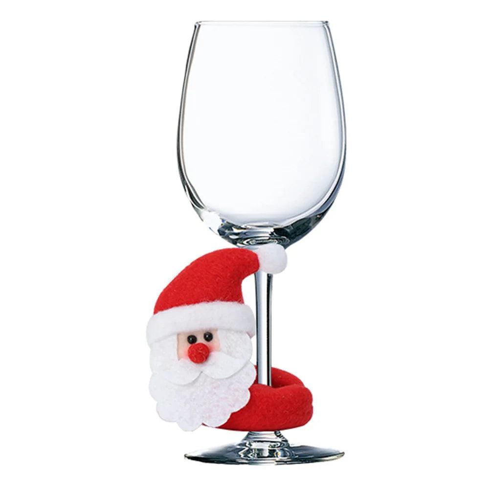 Festive Wine Glass Charms
