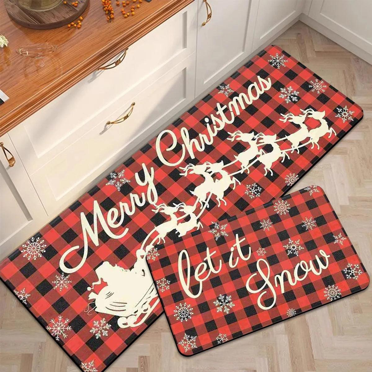 Cozy Christmas Mat