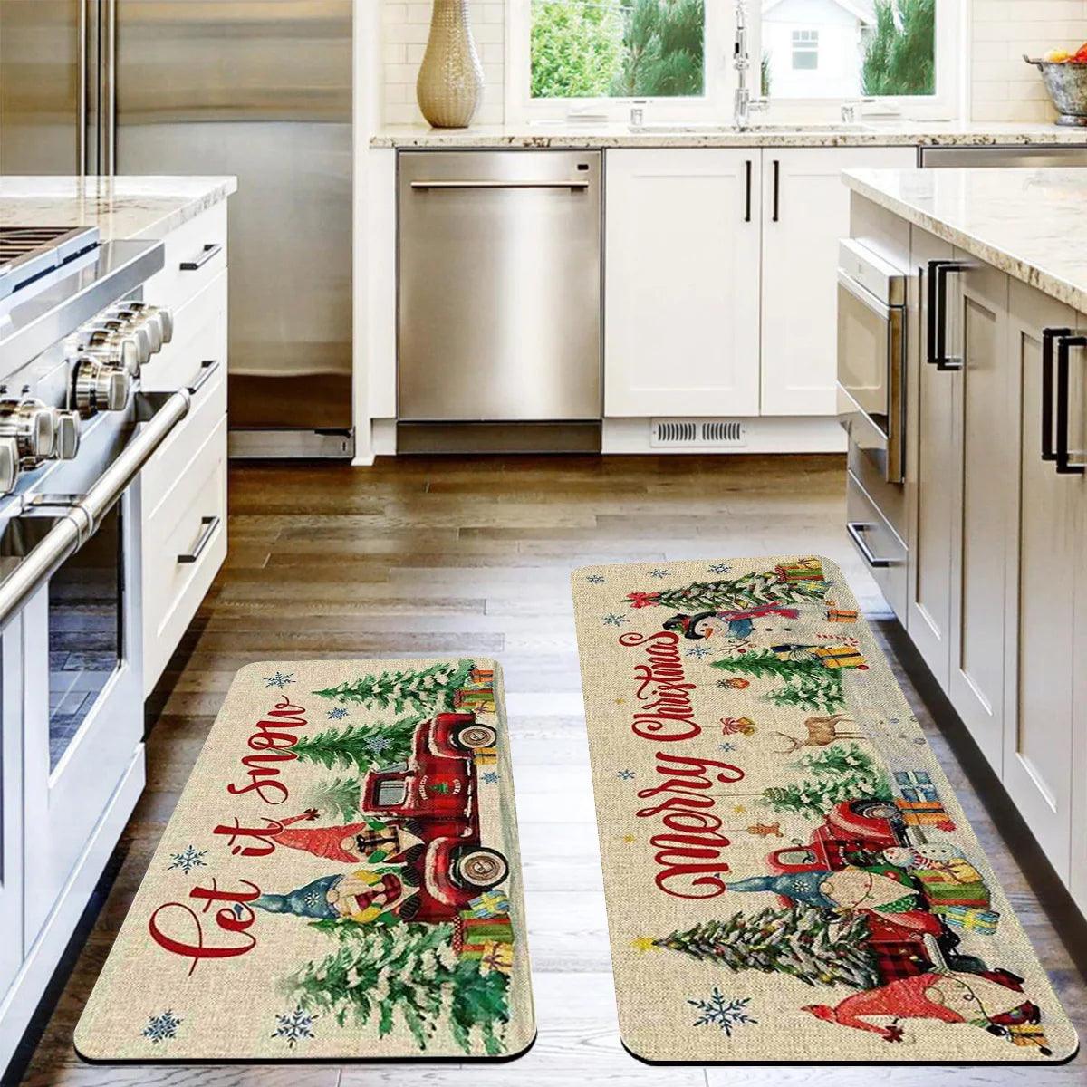 Cozy Christmas Mat