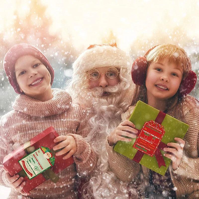 Vintage Santa Gift Labels