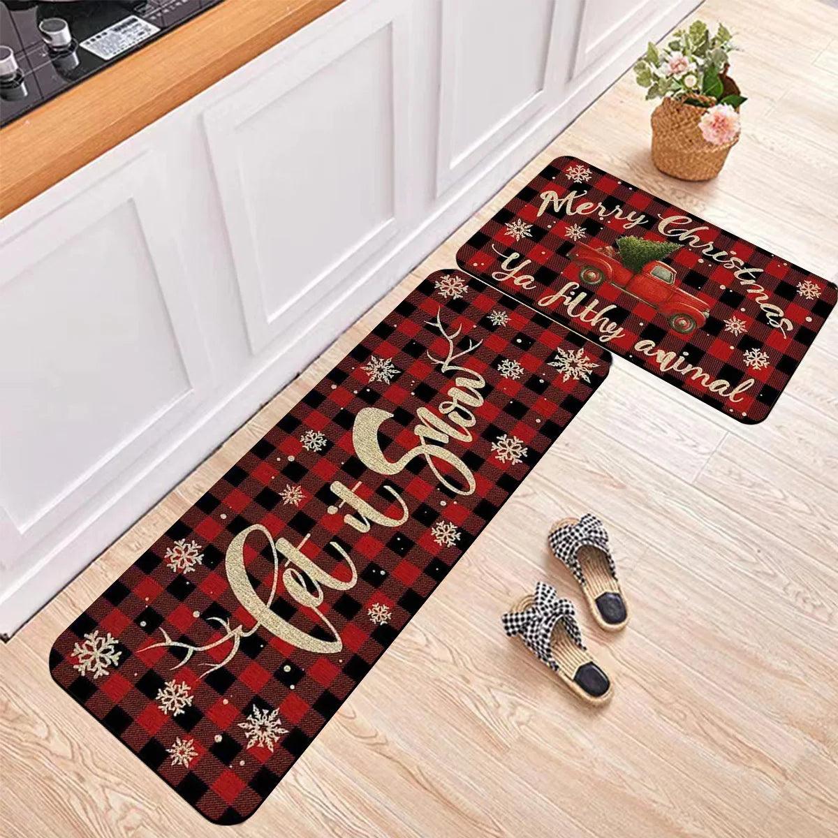 Cozy Christmas Mat