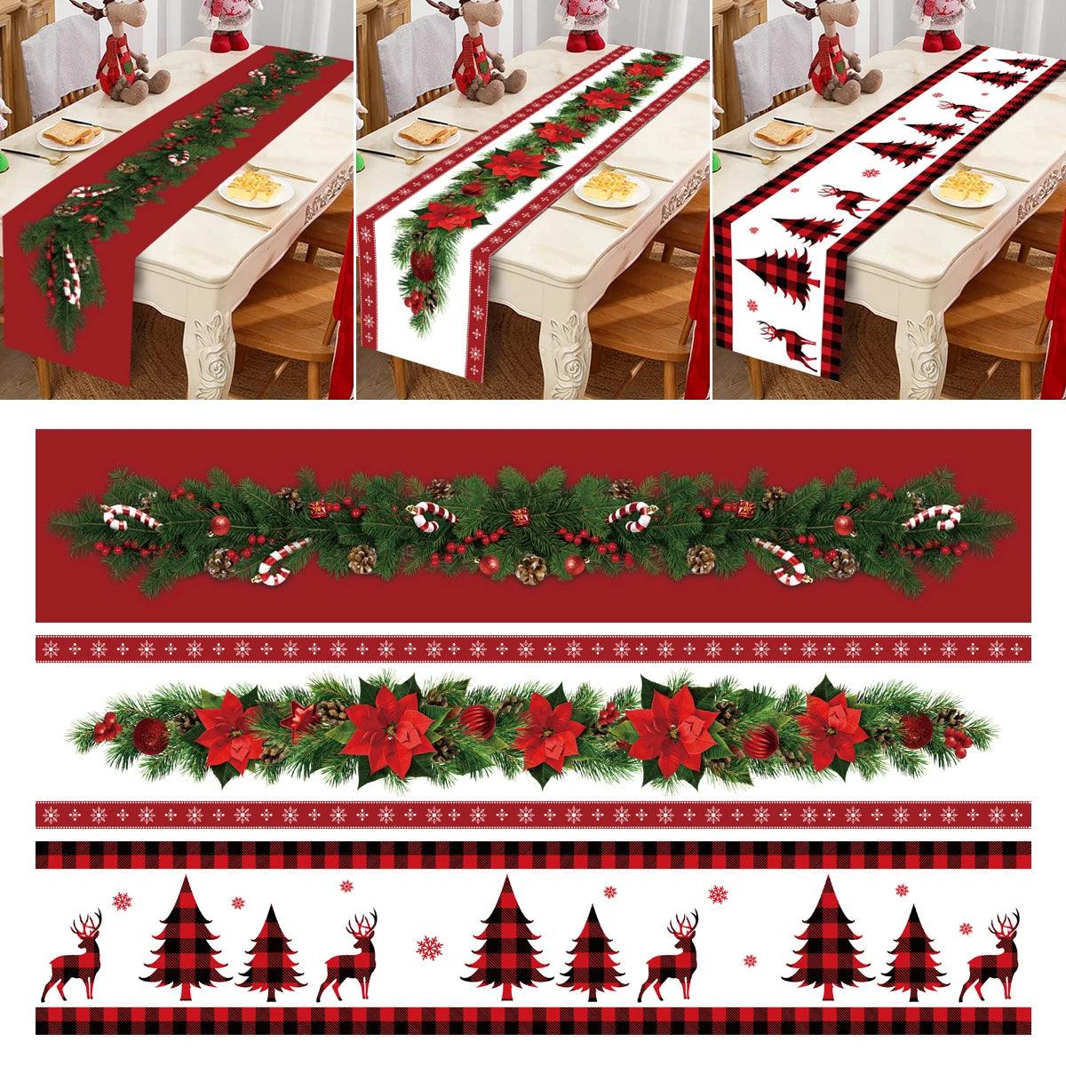 Christmas Polyester Table Runner