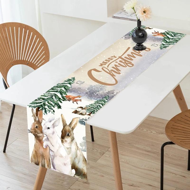 Christmas Polyester Table Runner