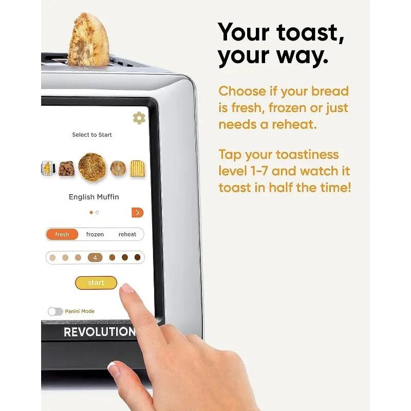 Revolution Touchscreen Toaster - Epic Kitchen Finds