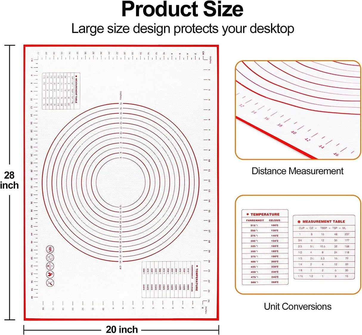 The Measurement Mat - Epic Kitchen Finds