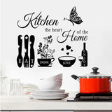 Knife and Fork Self-Adhesive Kitchen Wall Sticker