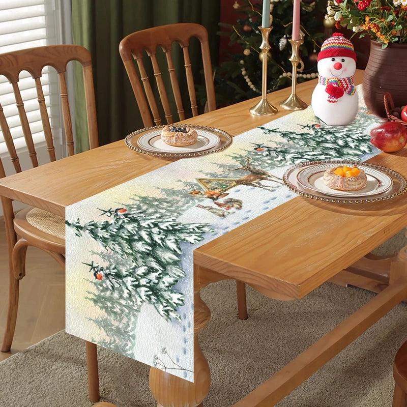 Christmas Polyester Table Runner