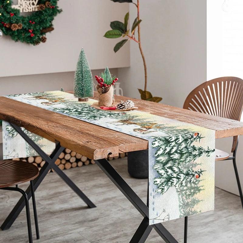 Christmas Polyester Table Runner