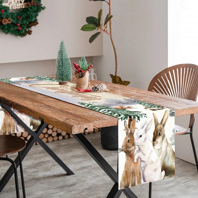 Christmas Polyester Table Runner