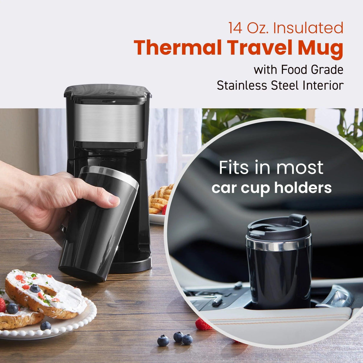 Italian Coffee Maker + Travel Mug - Epic Kitchen Finds