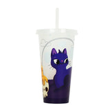 Glow-in-the-Dark Halloween Straw Cup