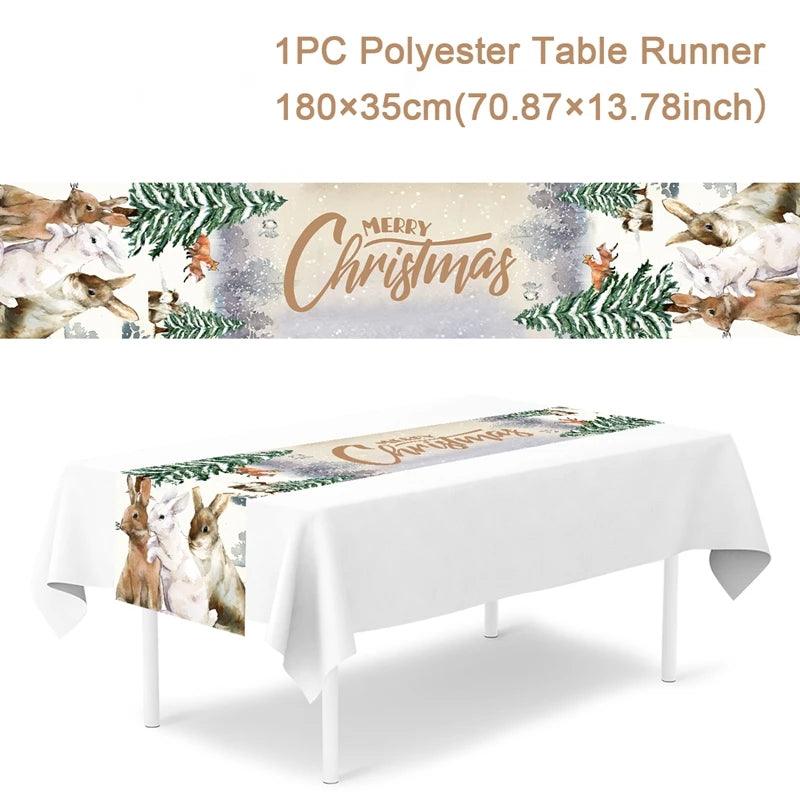 Christmas Polyester Table Runner