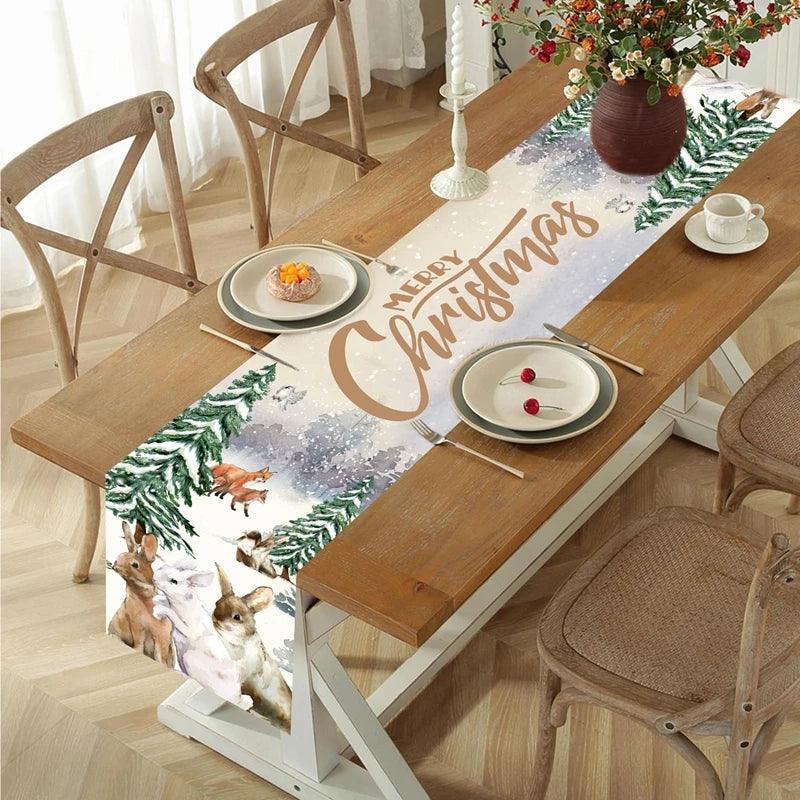 Christmas Polyester Table Runner