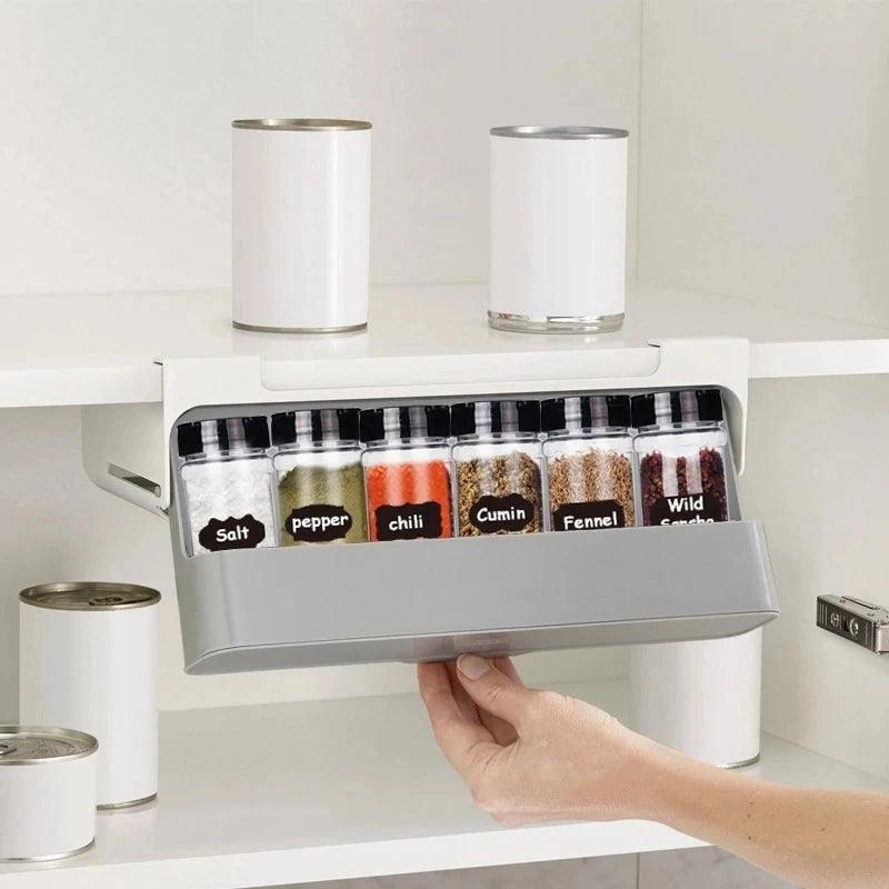 StickOn Seasoning Rack - Epic Kitchen Finds