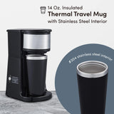 Italian Coffee Maker + Travel Mug - Epic Kitchen Finds