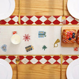 Christmas Nutcracker Linen Table Runner