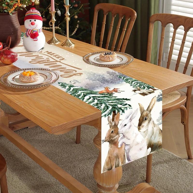 Christmas Polyester Table Runner