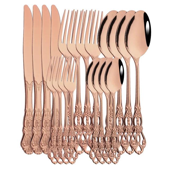 Elegant Feast Silverware Essentials - Epic Kitchen Finds