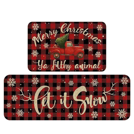 Cozy Christmas Mat