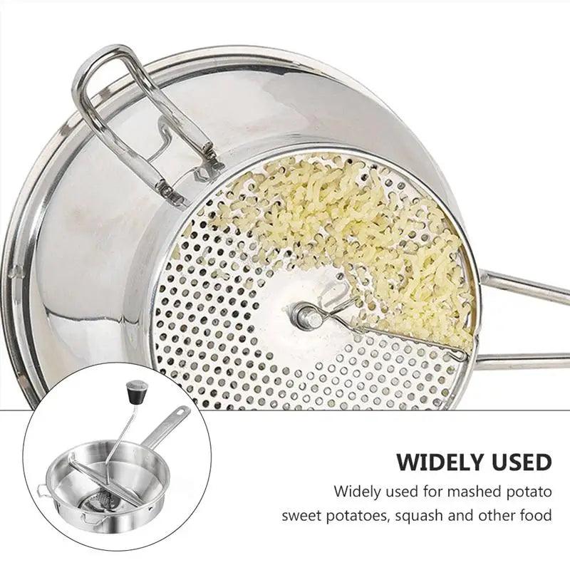 Gourmet Master Stainless Steel Food Mill - Epic Kitchen Finds