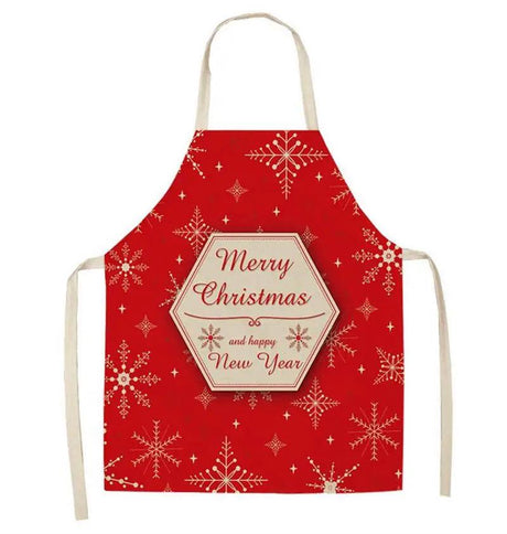 Festive Lattice Kitchen Apron