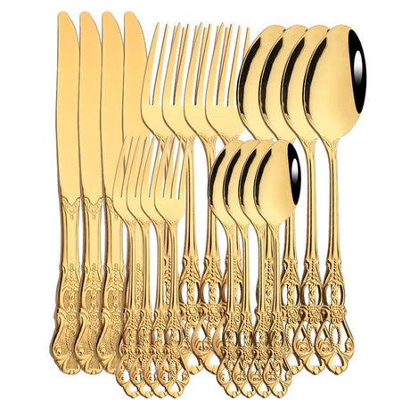 Elegant Feast Silverware Essentials