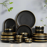 Gilt Rim Elegance Plate Collection - Epic Kitchen Finds