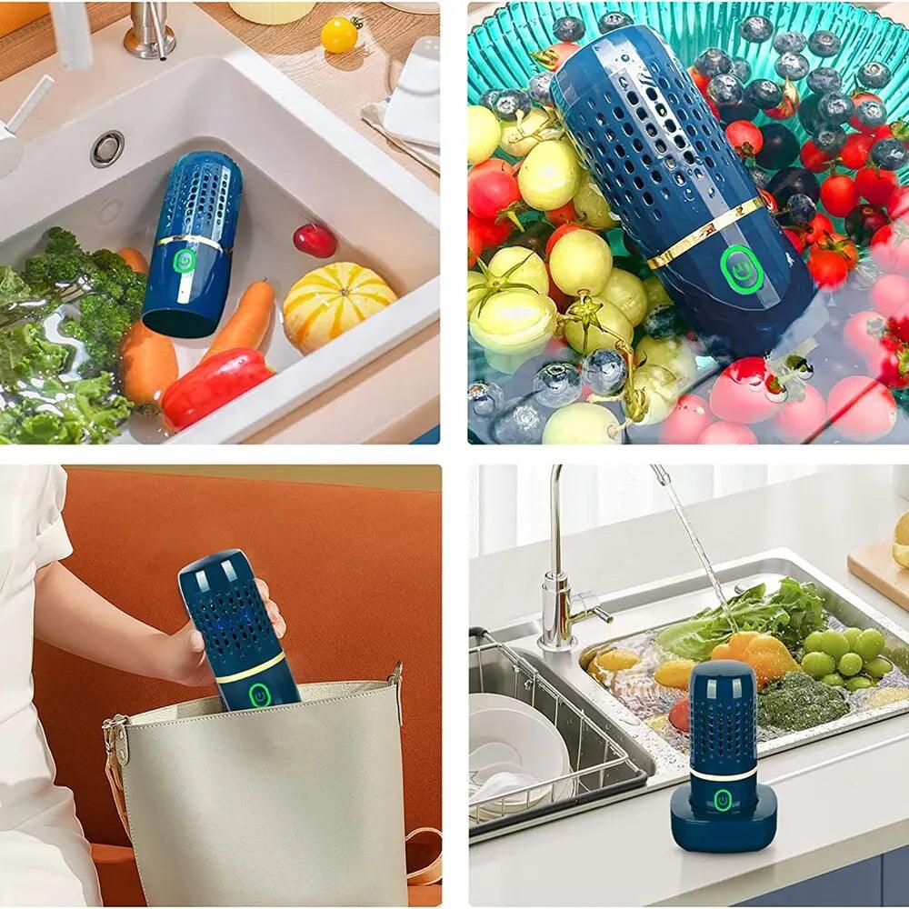 CleanPod: Ultrasonic Food Purifier