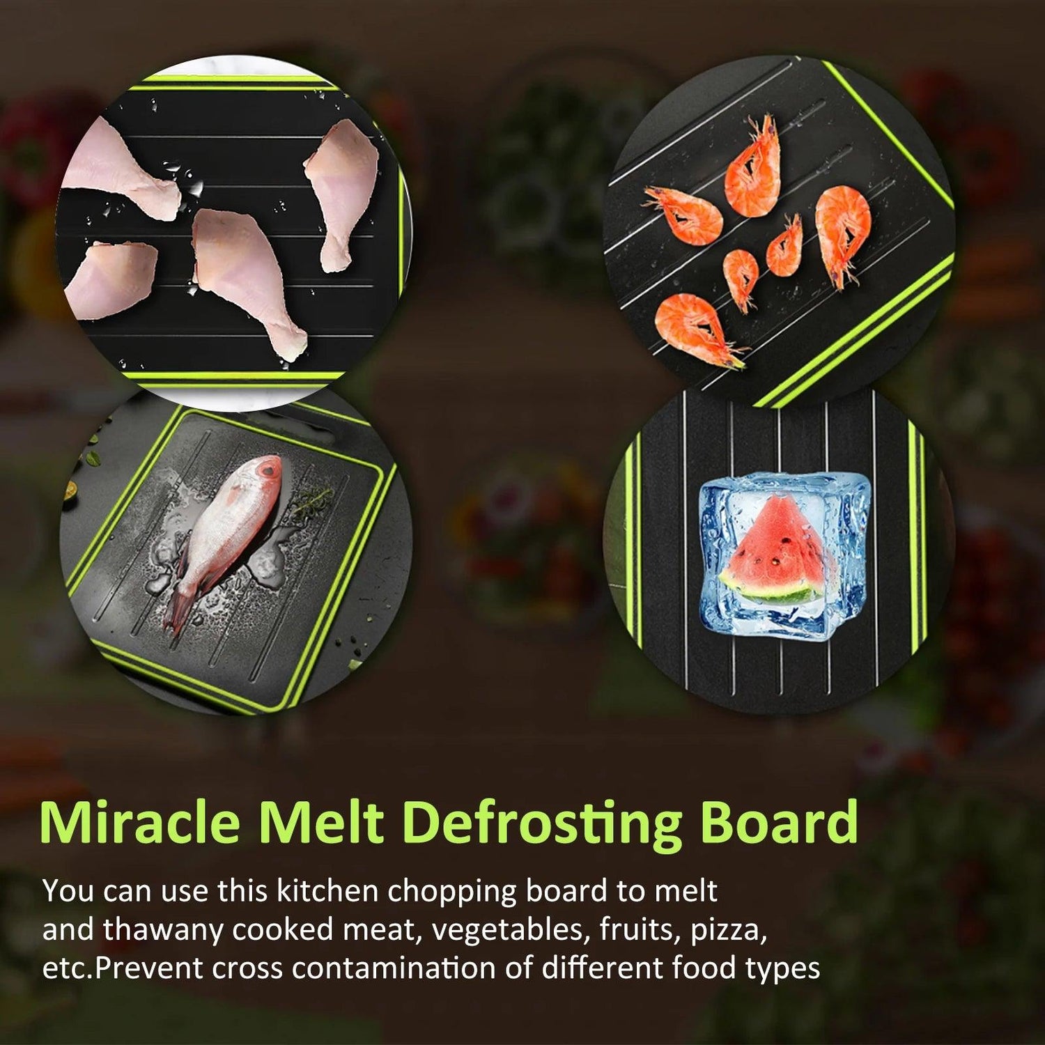 SwiftThaw Pro Cutting Board Ensemble - Epic Kitchen Finds