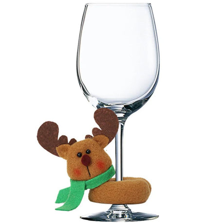 Festive Wine Glass Charms