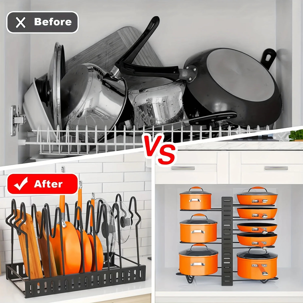 Ultimate Kitchen Pot & Pan Organizer