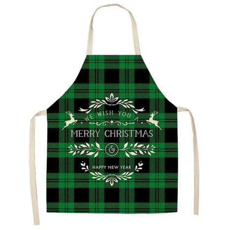 Festive Lattice Kitchen Apron