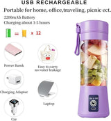 SipN'Go Portable Juice Blender